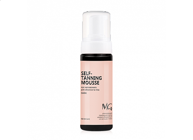 Мус автозасмага для обличчя та тіла DARK, MG Self-tanning mousse, 150 мл