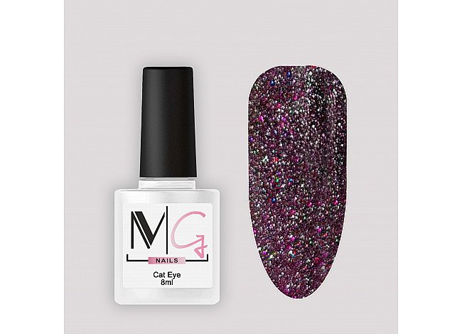 Гель-лак MG Nails Cat`s eye Shine№07, 8 мл