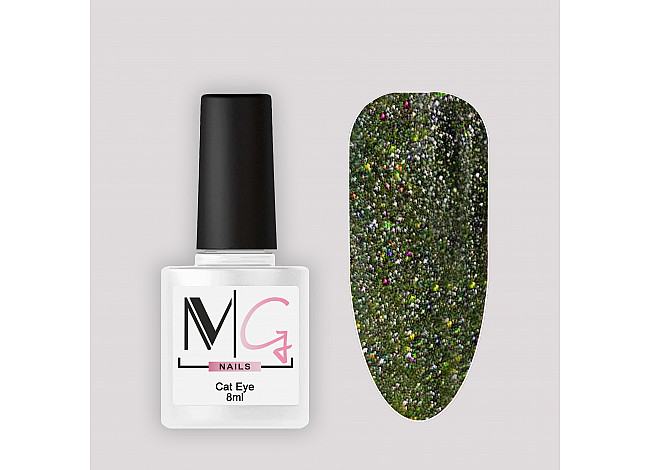 Гель-лак MG Nails Cat`s eye Shine№08, 8 мл