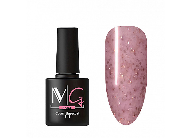 Камуфлирующее базовое покрытие MG Nails Cover Base №53, 8 мл