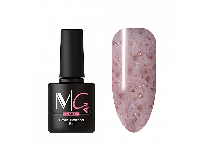 Камуфлирующее базовое покрытие MG Nails Cover Base №54, 8 мл