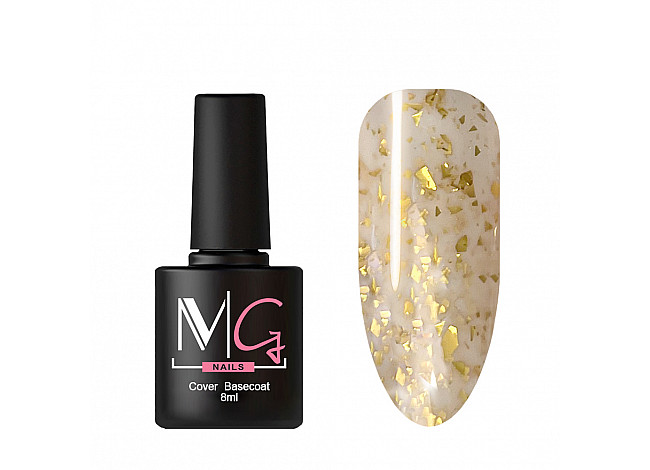 Камуфлирующее базовое покрытие MG Nails Cover Base №56, 8 мл