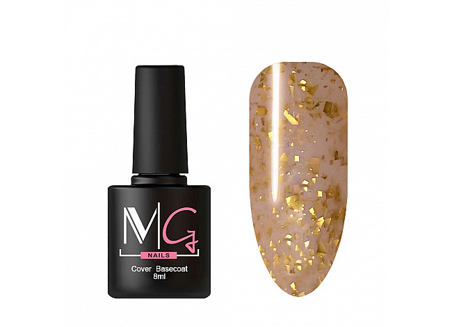 Камуфлирующее базовое покрытие MG Nails Cover Base №57, 8 мл