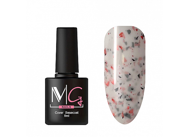 Камуфлирующее базовое покрытие MG Nails Cover Base №65, 8 мл