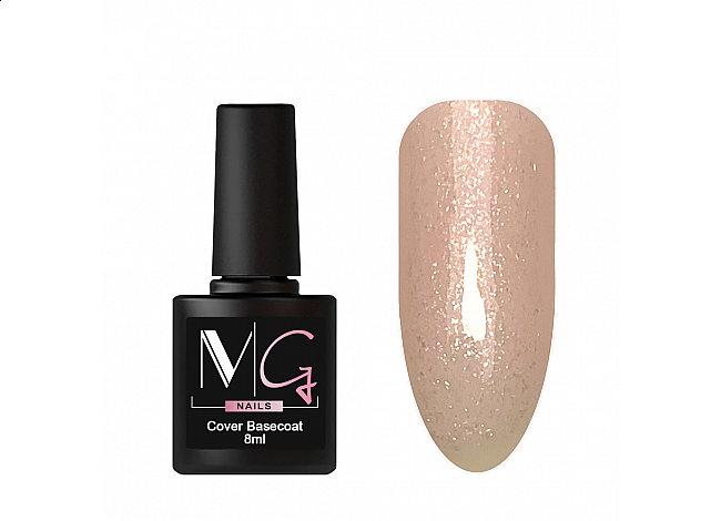 Камуфлююче базове покриття MG Nails Cover Base №08, 8 мл