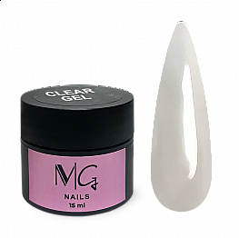 Гель для наращивания MG Gel Clear, 15 мл