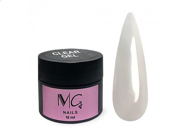 Гель для наращивания MG Gel Clear, 15 мл