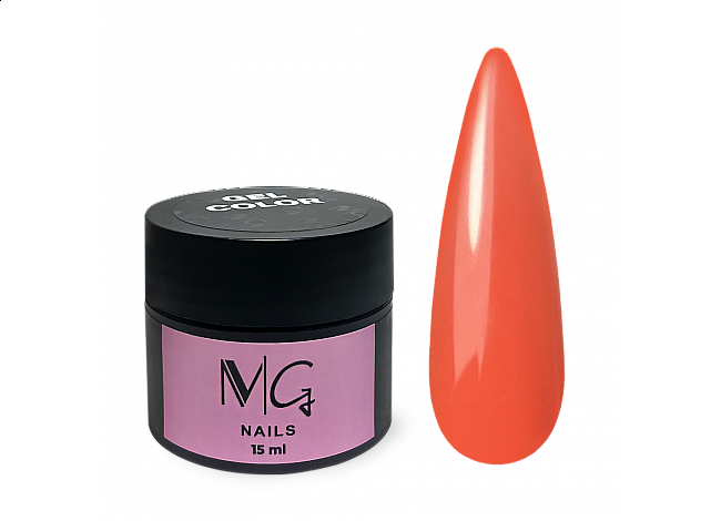 Гель цветнойMG Color Gel 03, 15 мл (оранжевый)