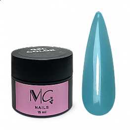 Гель кольоровий MG Color Gel 05, 15 мл (бірюзовий)