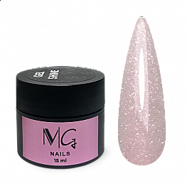 Гель светоотражающий MG Shine Gel 05, 15 мл (Pink)