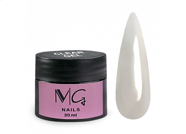 Гель для наращивания MG UV Gel Clear, 30 мл