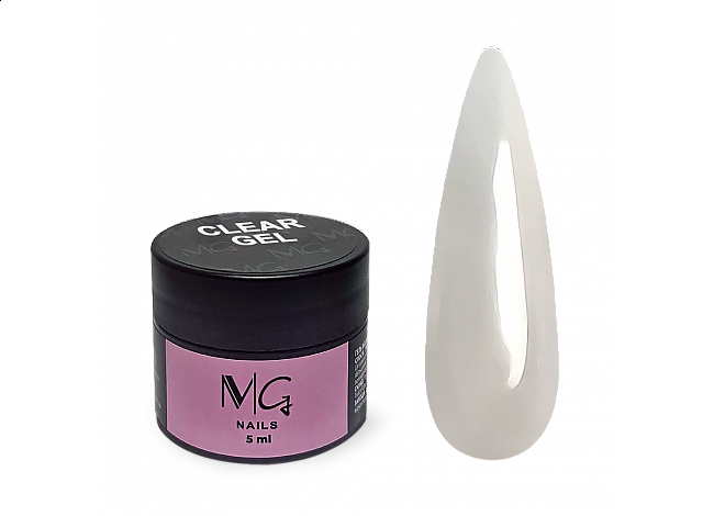 Гель для наращивания MG UV Gel Clear, 5 мл