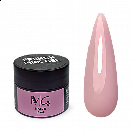 Гель камуфлюючий для нарощування MG Gel Pink, 5 мл