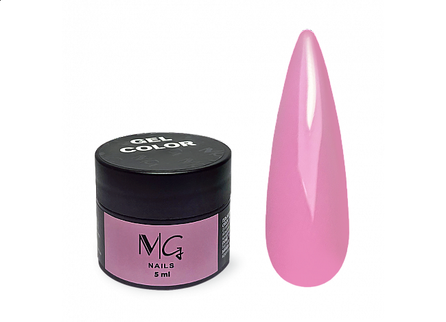 Гель кольоровий MG Color Gel 01, 5 мл (рожевий)