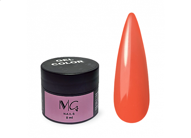 Гель цветнойMG Color Gel 03, 5 мл (оранжевый)