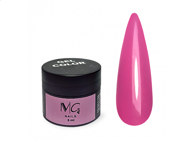 Гель кольоровий MG Color Gel 04, 5 мл (малиновий)