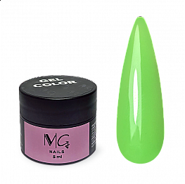 Гель кольоровий MG Color Gel 06, 5 мл (салатовий)