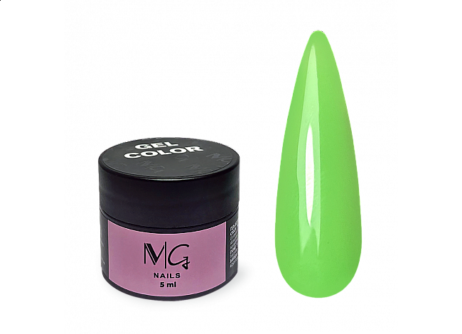 Гель цветнойMG Color Gel 06, 5 мл (салатовый)