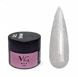 Гель светоотражающий MG Shine Gel 04, 5 мл (Milk)