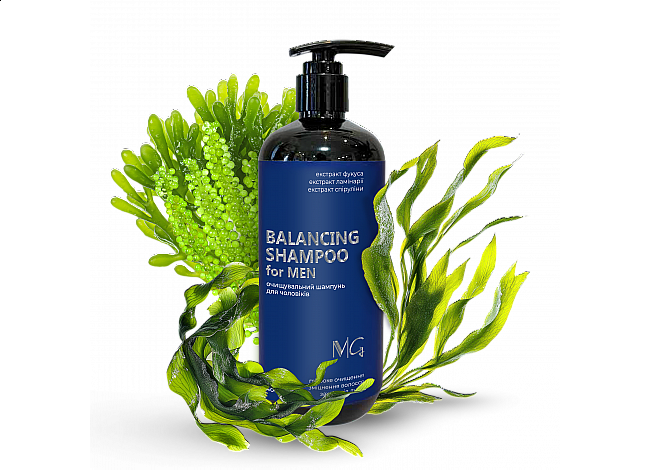 Шампунь очищувальний для чоловіків BALANCING SHAMPOO MG, 350 мл