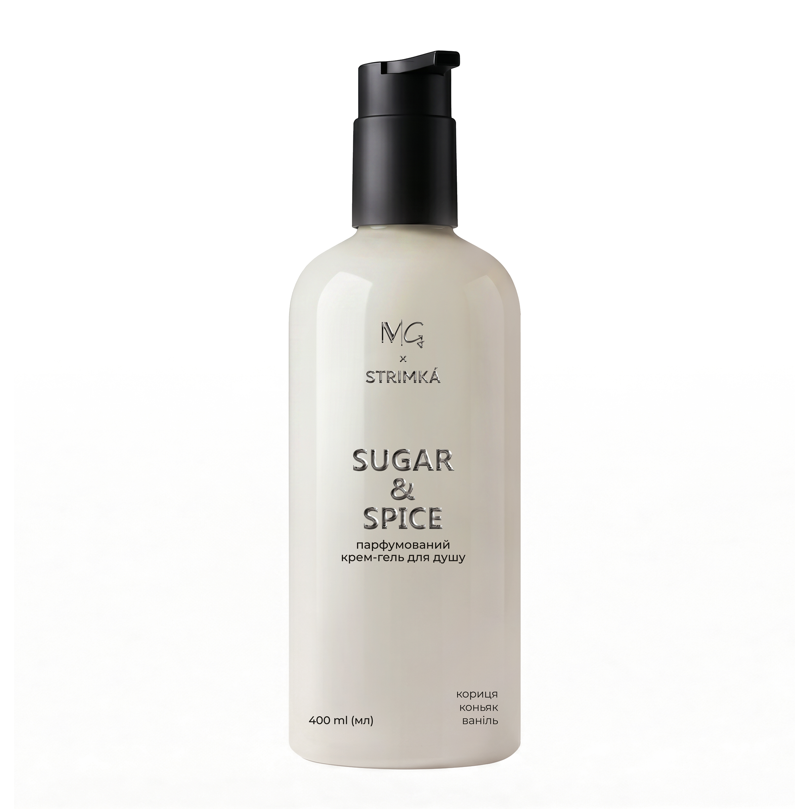 Крем-гель парфумований для душа "Sugar & Spice" MG & STRIMKA, 400 мл