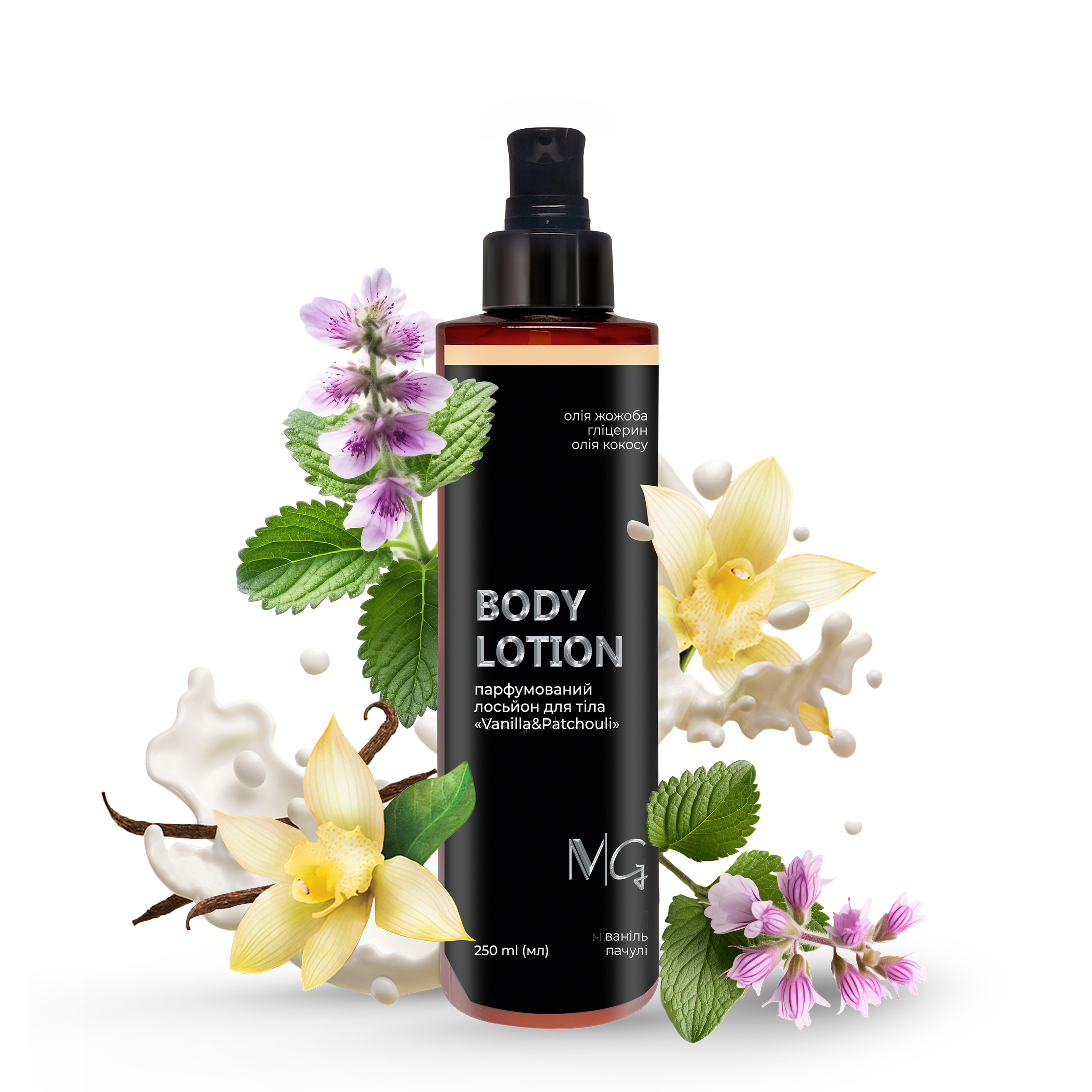 Парфумированый лосьон для тела "Vanilla&Patchouli" MG, 250 мл